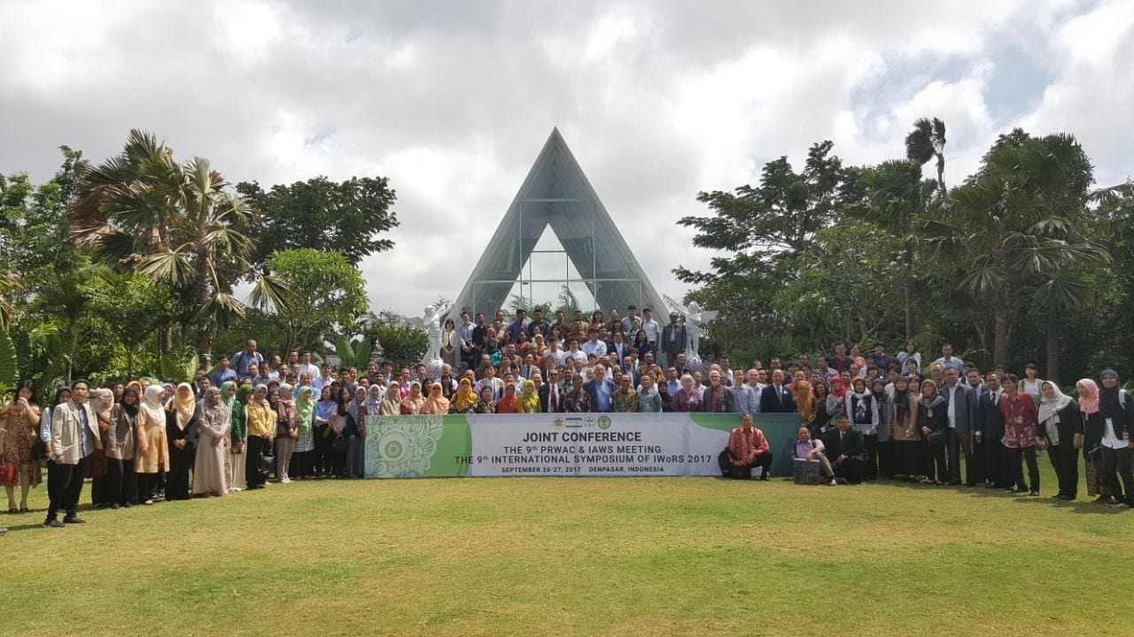 Penyelenggaraan International Joint Conferences on Wood Sciences di Bali (2017) oleh DepartemenTHH