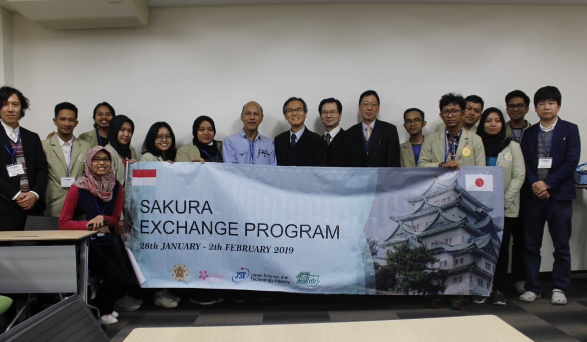 Kunjungan kelompok mahasiswa Dept. THH (FORESTECH) ke Nagoya University